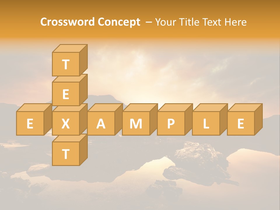 Concept Relax Scenic PowerPoint Template