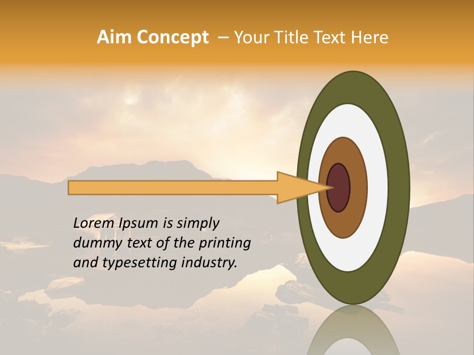 Concept Relax Scenic PowerPoint Template