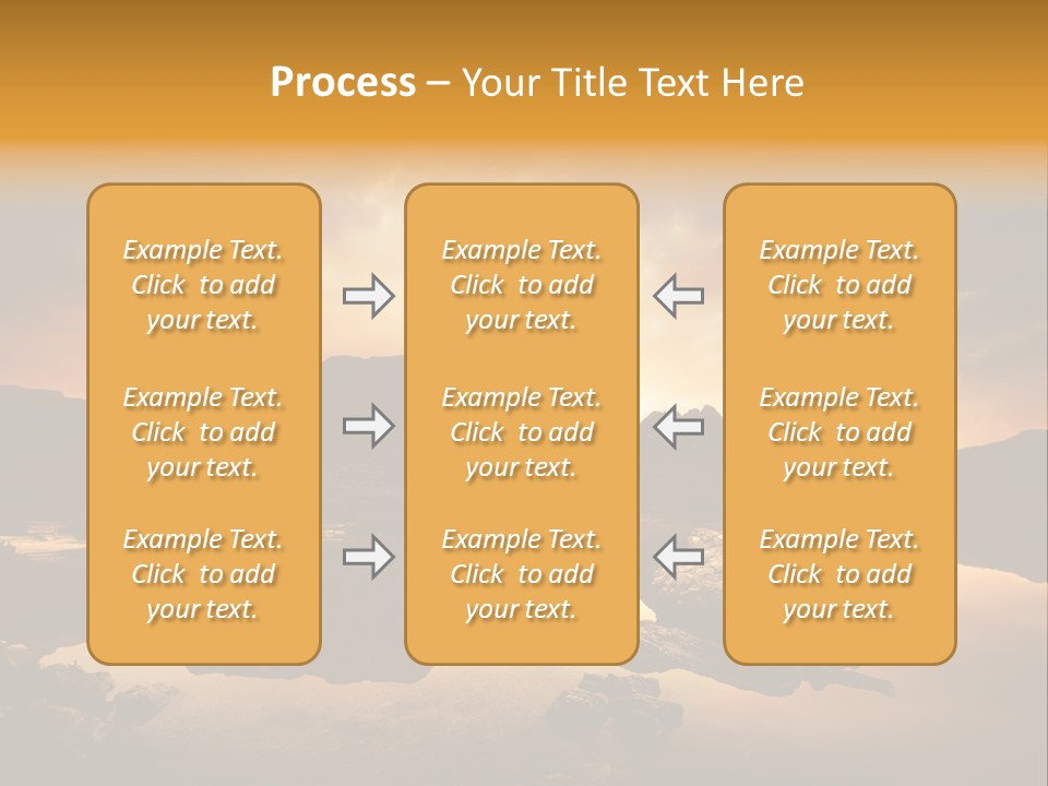Concept Relax Scenic PowerPoint Template
