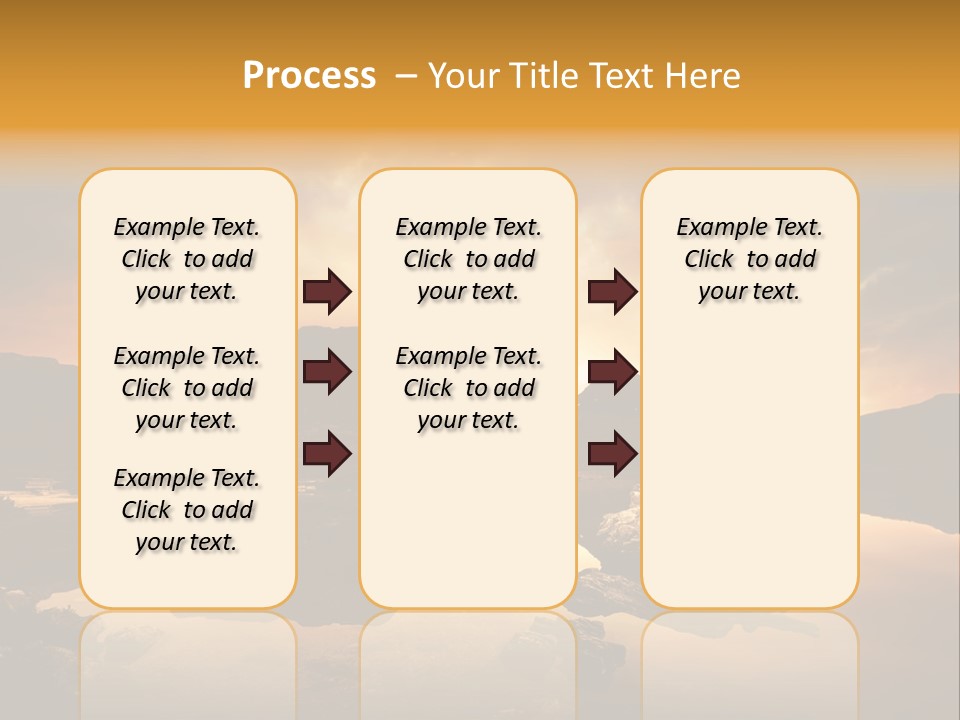 Concept Relax Scenic PowerPoint Template