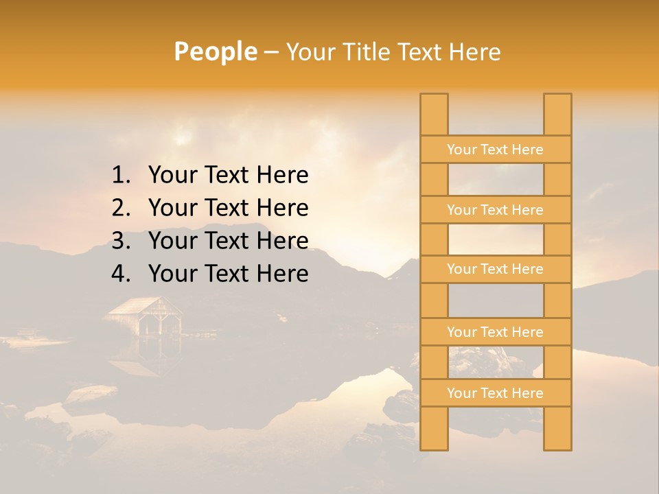 Concept Relax Scenic PowerPoint Template