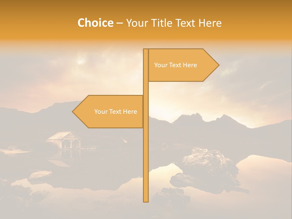 Concept Relax Scenic PowerPoint Template