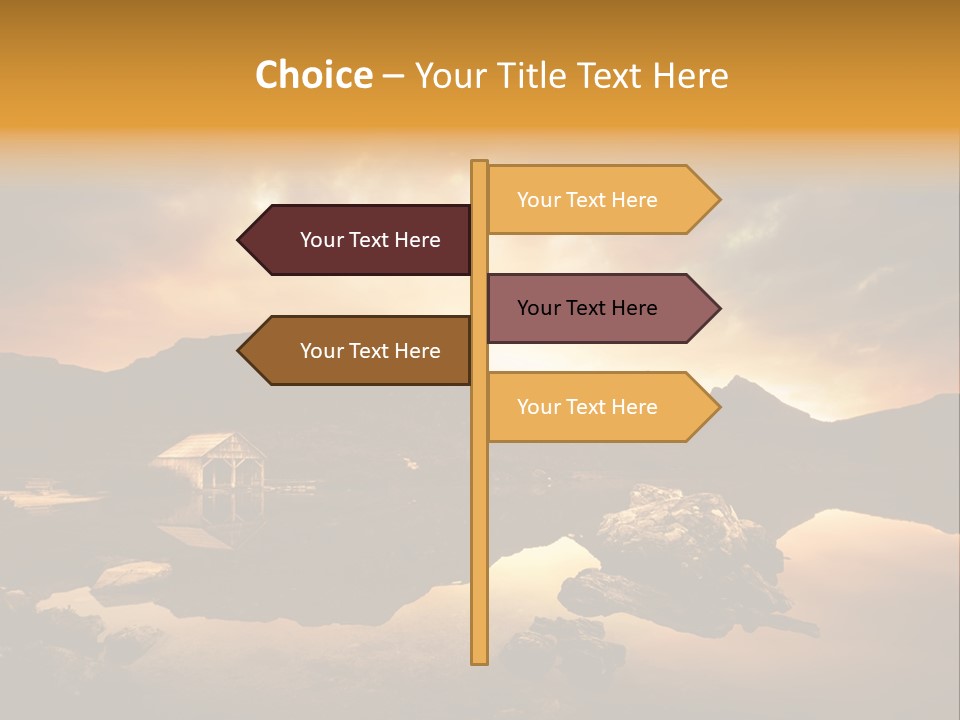 Concept Relax Scenic PowerPoint Template