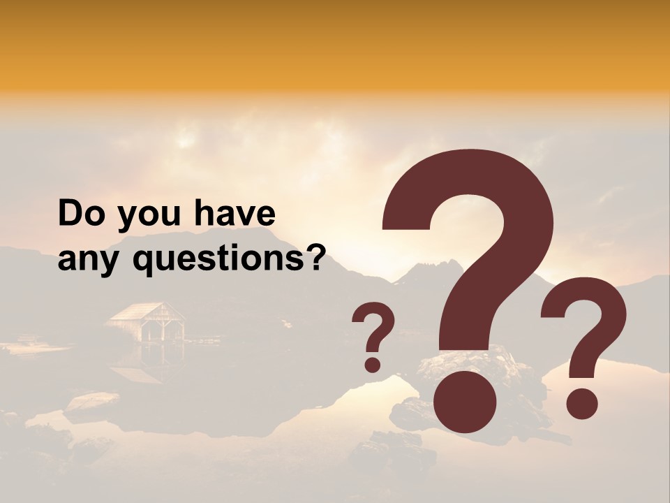 Concept Relax Scenic PowerPoint Template