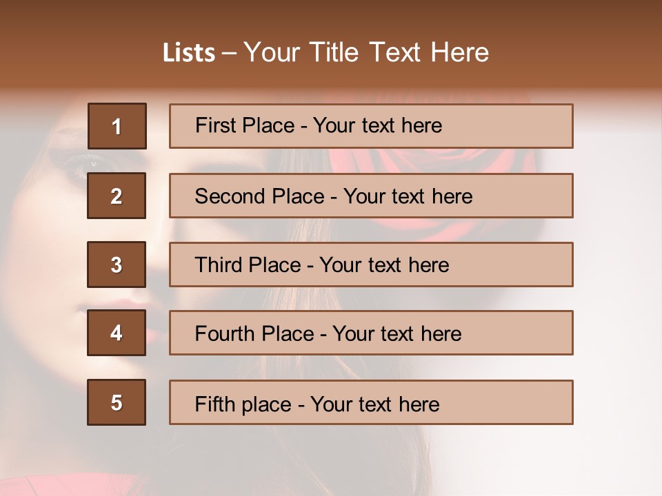 Structure Moisture Beauty PowerPoint Template