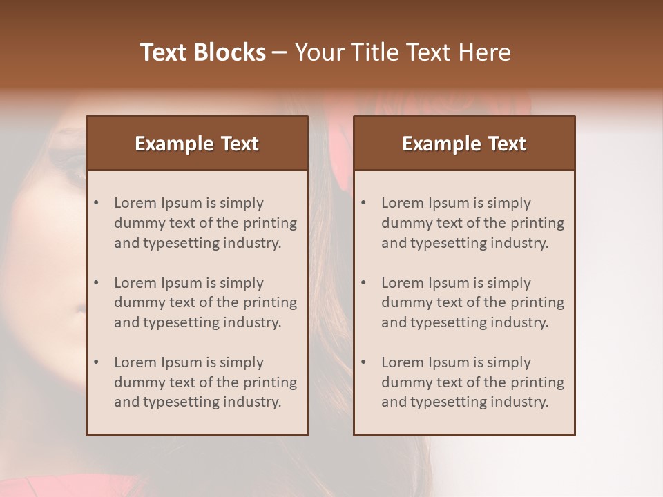Structure Moisture Beauty PowerPoint Template