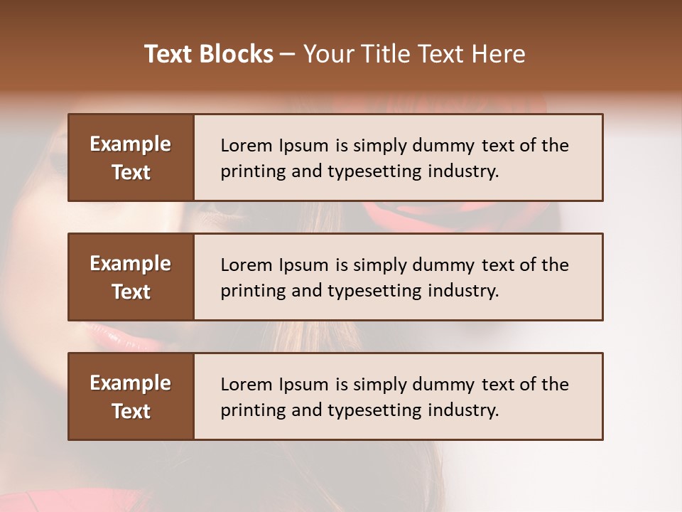 Structure Moisture Beauty PowerPoint Template