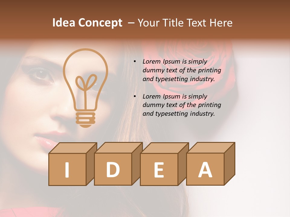 Structure Moisture Beauty PowerPoint Template