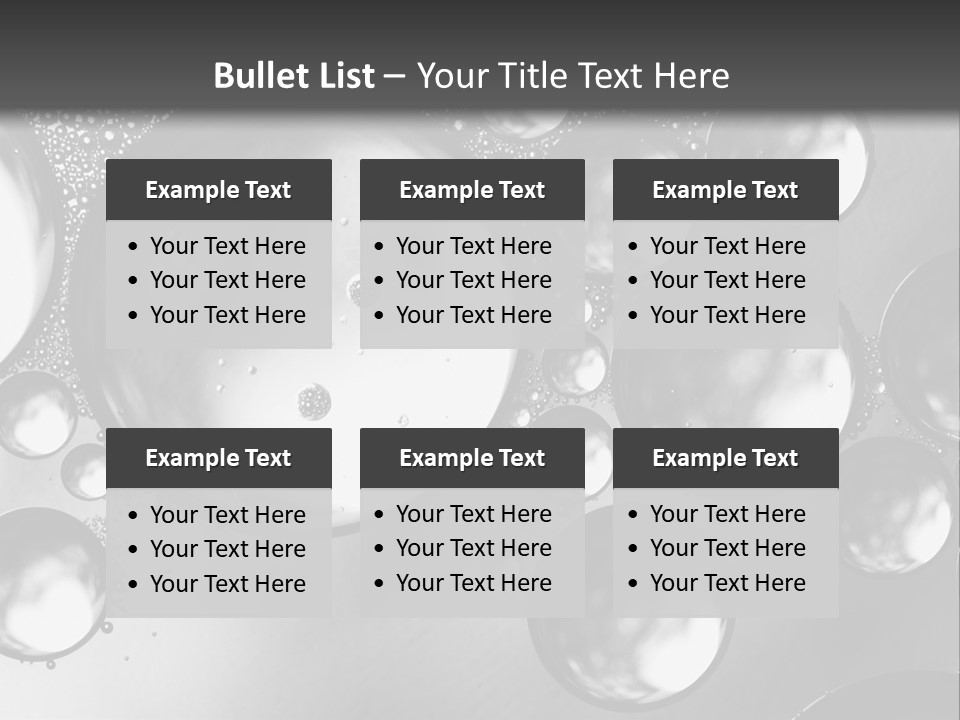 Structure Moisture Beauty PowerPoint Template