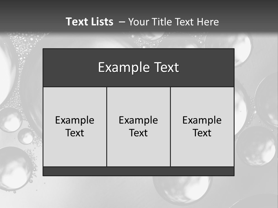 Structure Moisture Beauty PowerPoint Template
