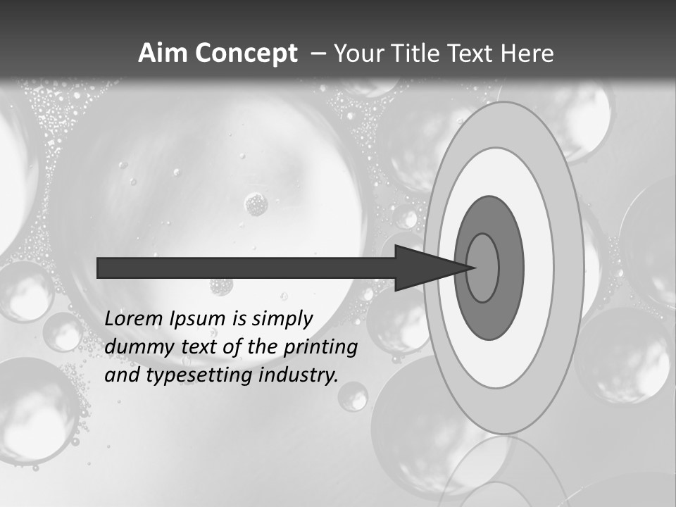 Structure Moisture Beauty PowerPoint Template