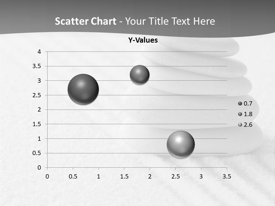 A Pile Of Rocks Sitting On Top Of A White Surface PowerPoint Template