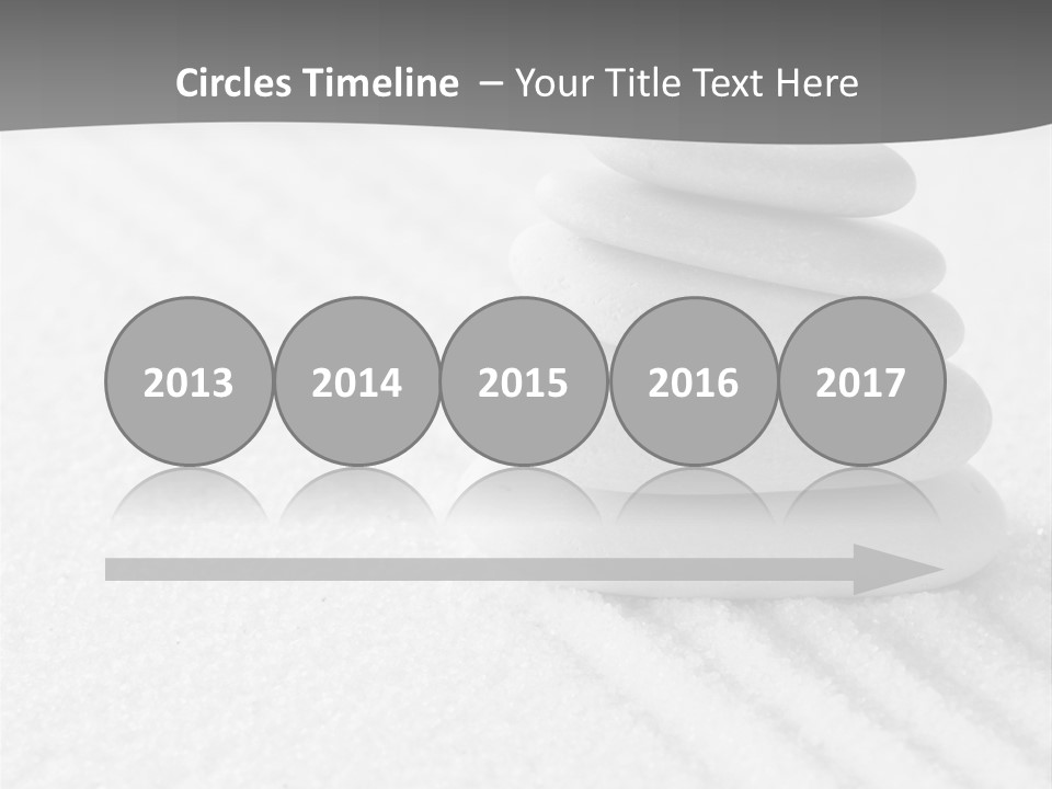 A Pile Of Rocks Sitting On Top Of A White Surface PowerPoint Template