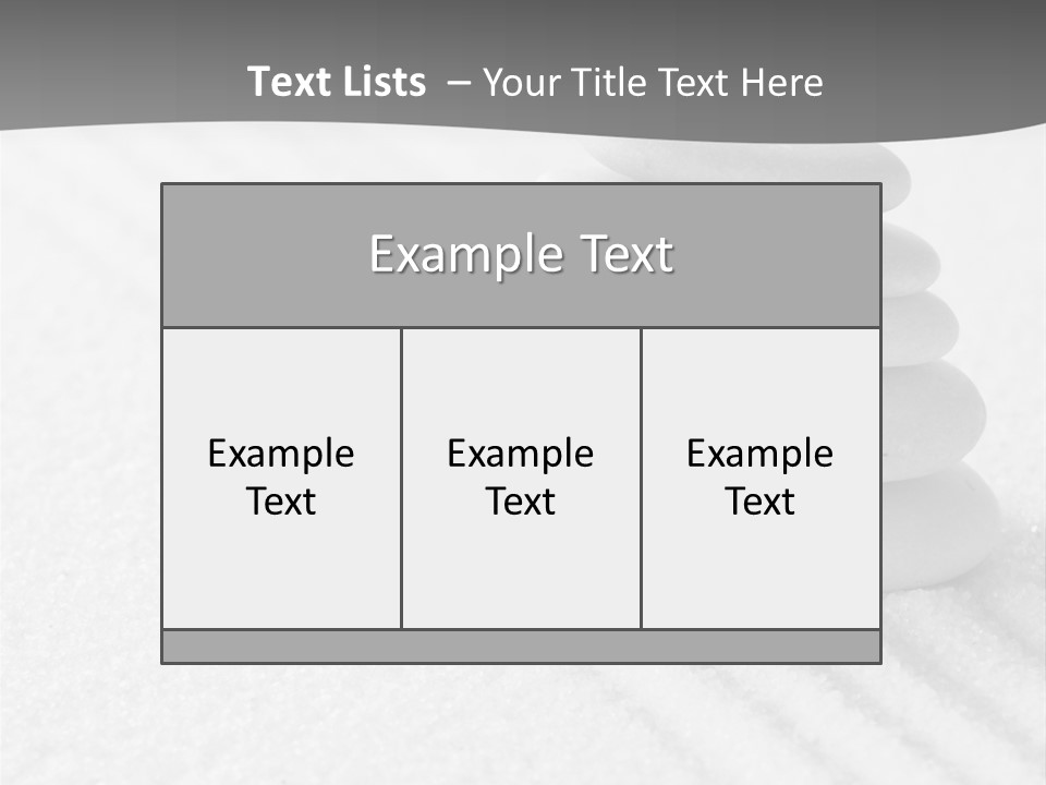 A Pile Of Rocks Sitting On Top Of A White Surface PowerPoint Template