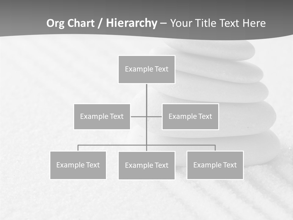 A Pile Of Rocks Sitting On Top Of A White Surface PowerPoint Template