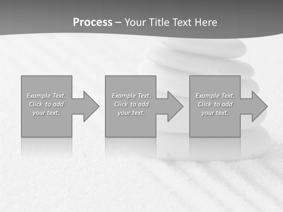 A Pile Of Rocks Sitting On Top Of A White Surface PowerPoint Template