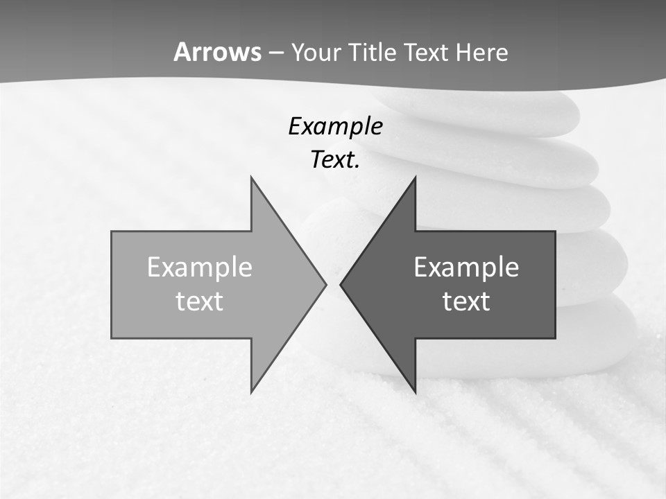 A Pile Of Rocks Sitting On Top Of A White Surface PowerPoint Template