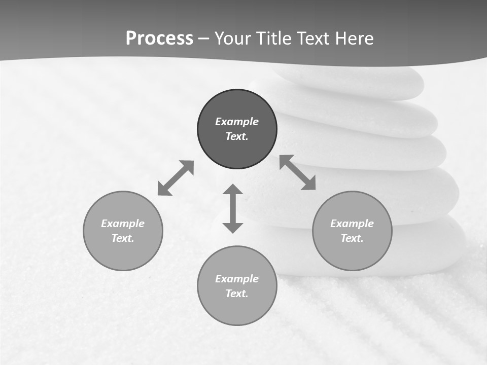 A Pile Of Rocks Sitting On Top Of A White Surface PowerPoint Template