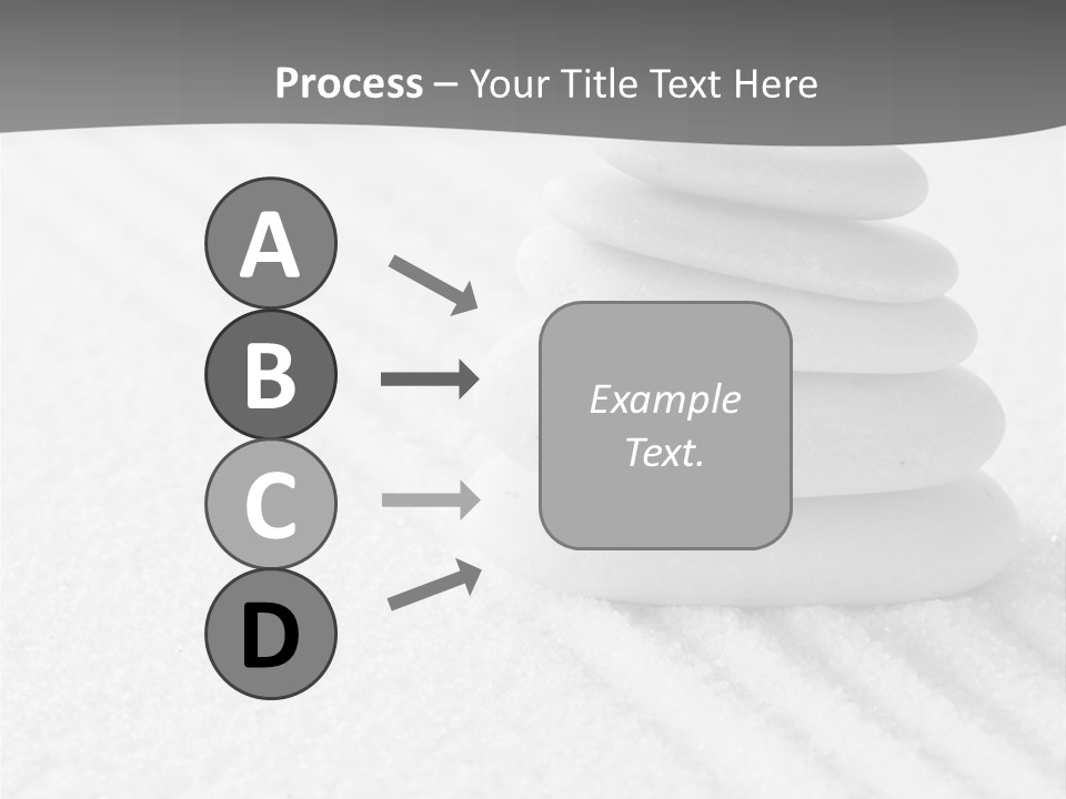 A Pile Of Rocks Sitting On Top Of A White Surface PowerPoint Template
