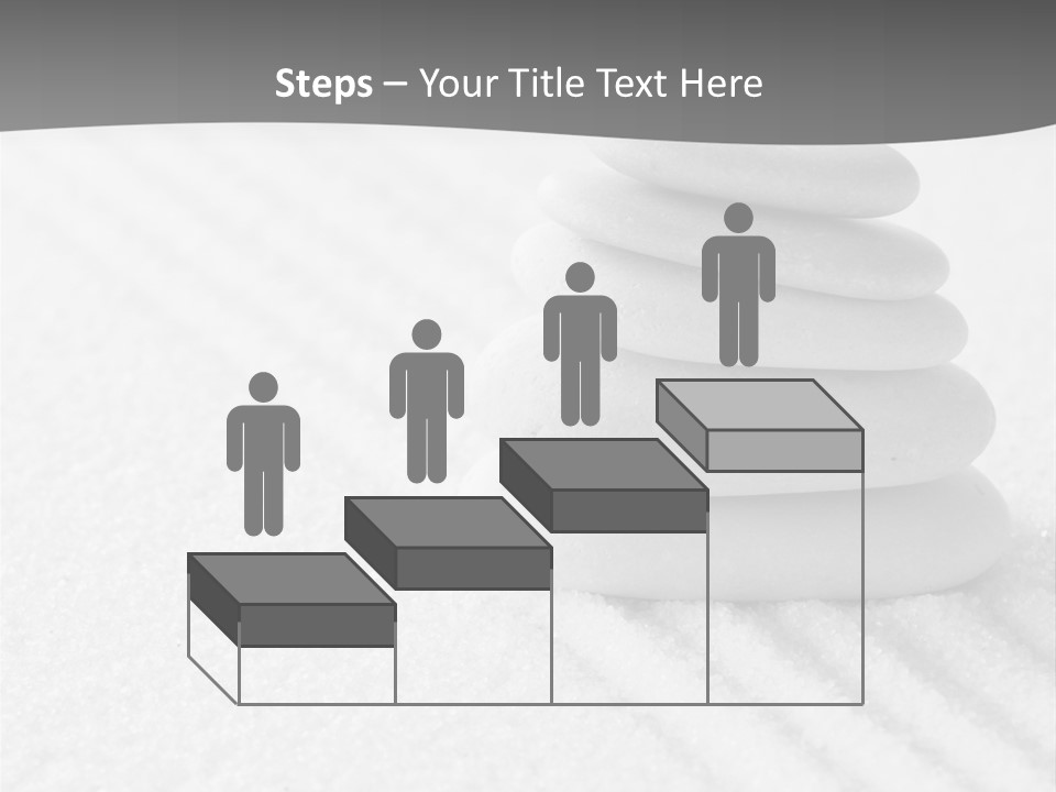 A Pile Of Rocks Sitting On Top Of A White Surface PowerPoint Template