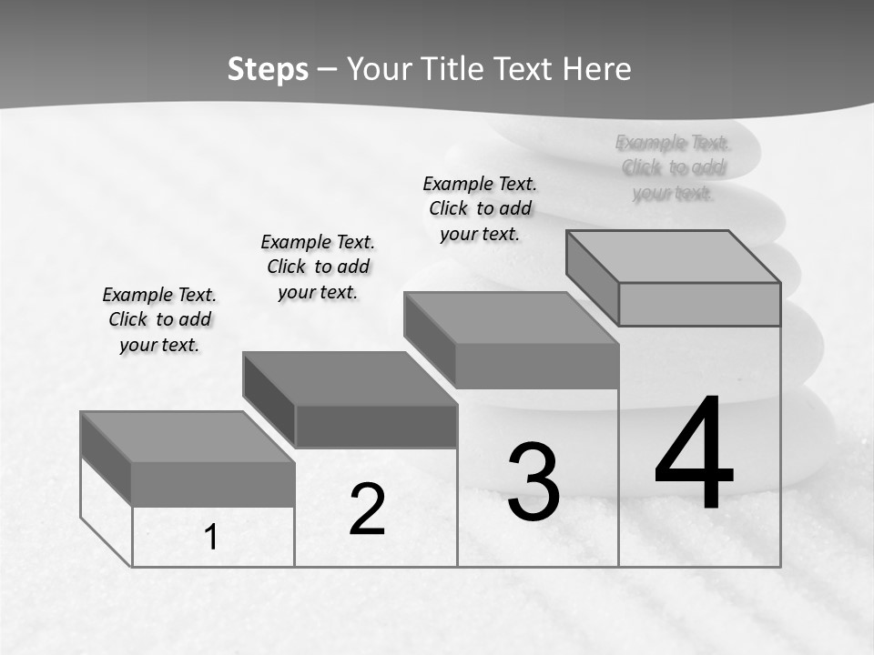 A Pile Of Rocks Sitting On Top Of A White Surface PowerPoint Template
