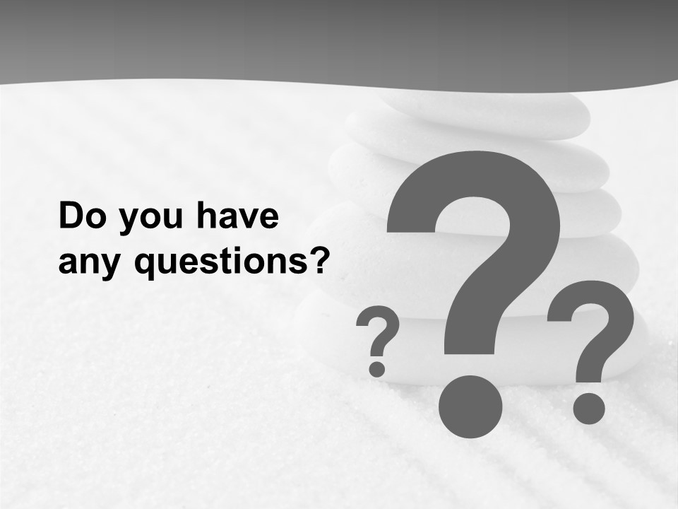 A Pile Of Rocks Sitting On Top Of A White Surface PowerPoint Template