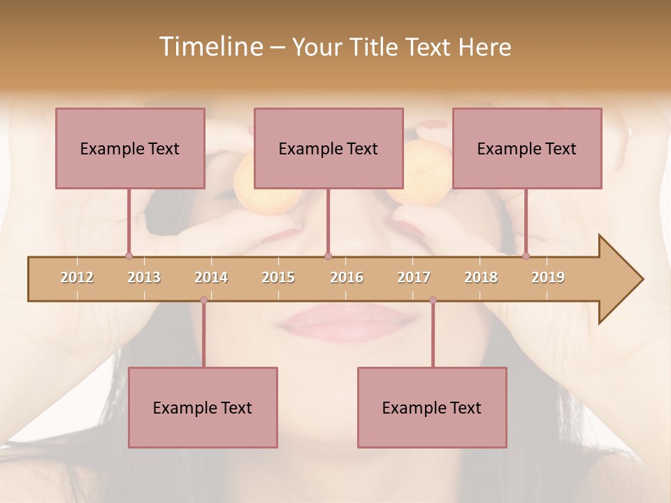 Slice Dinner Freshness PowerPoint Template