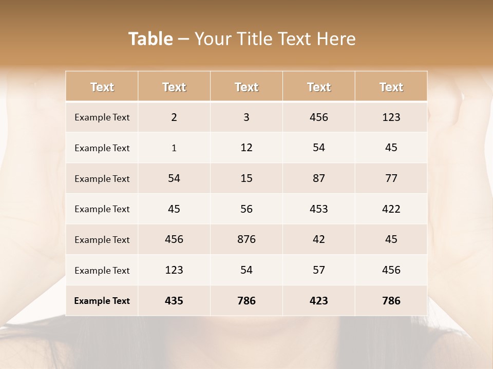 Slice Dinner Freshness PowerPoint Template