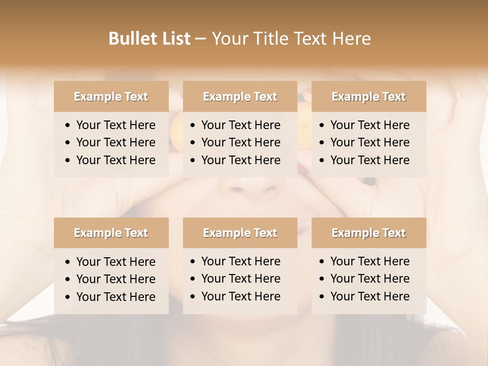 Slice Dinner Freshness PowerPoint Template