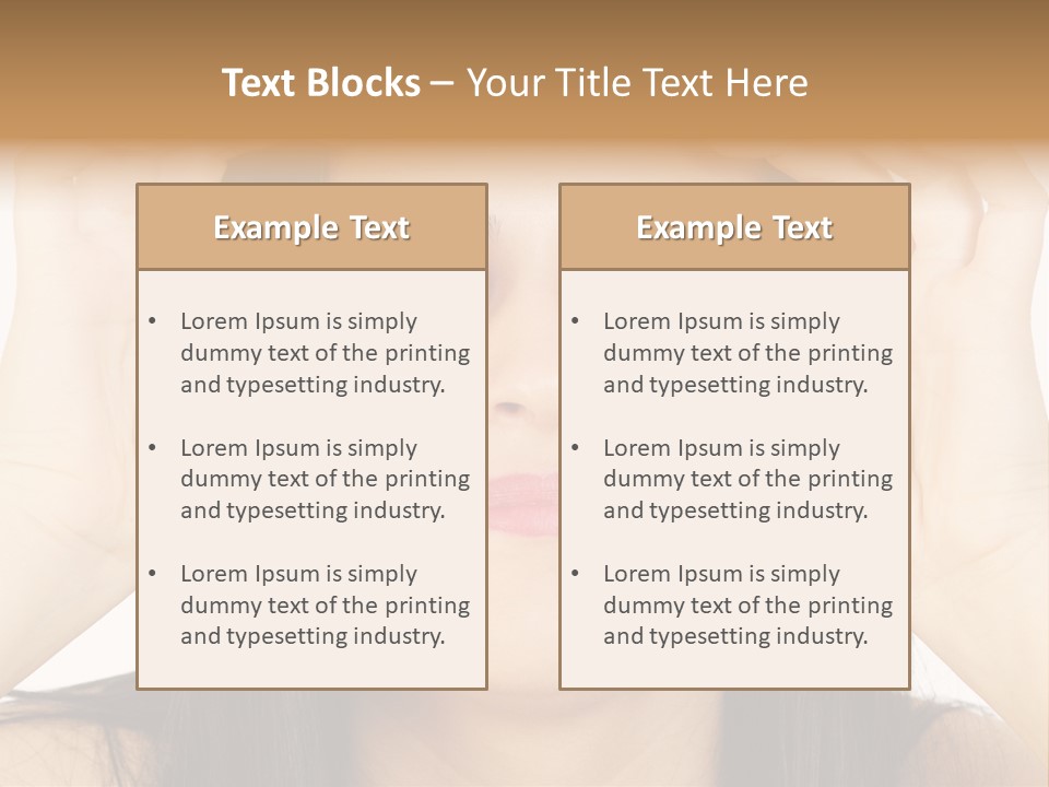 Slice Dinner Freshness PowerPoint Template
