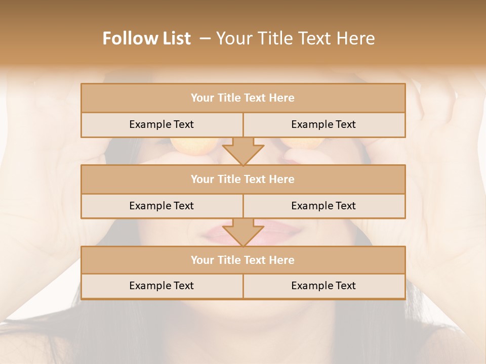 Slice Dinner Freshness PowerPoint Template