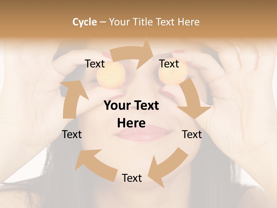 Slice Dinner Freshness PowerPoint Template