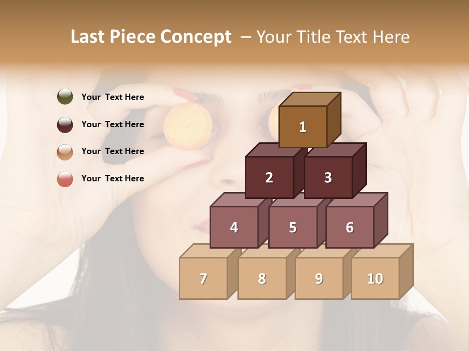 Slice Dinner Freshness PowerPoint Template