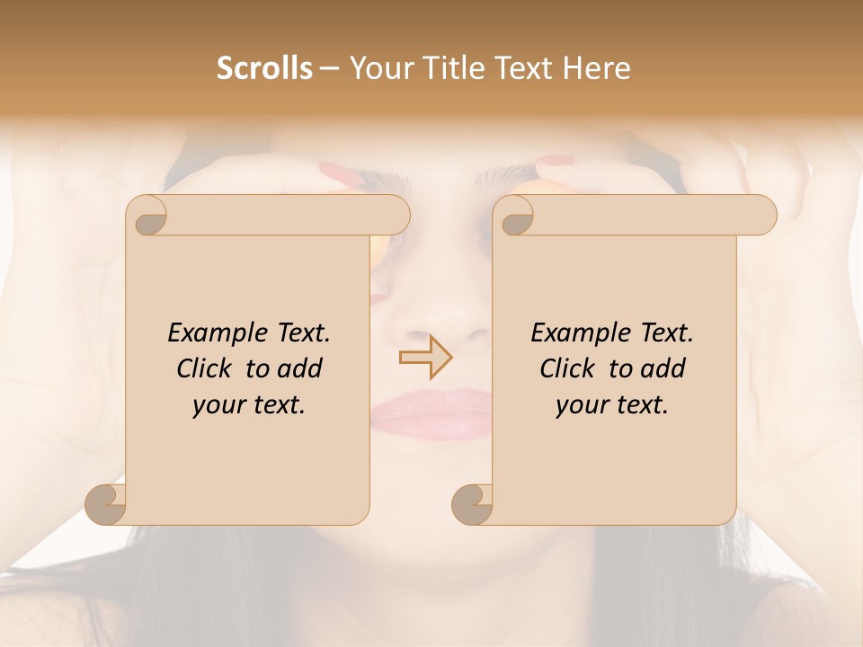 Slice Dinner Freshness PowerPoint Template