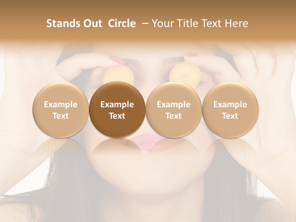 Slice Dinner Freshness PowerPoint Template