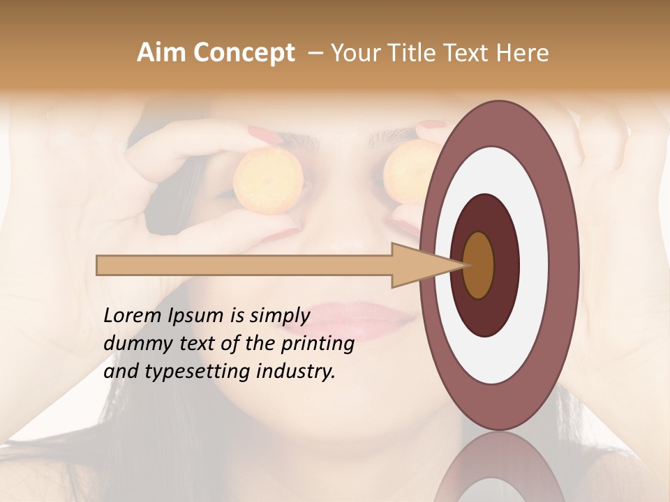 Slice Dinner Freshness PowerPoint Template