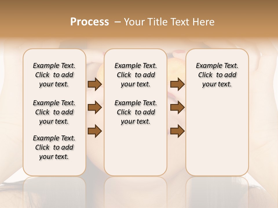 Slice Dinner Freshness PowerPoint Template