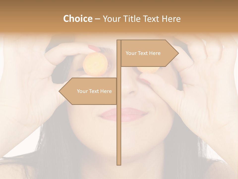 Slice Dinner Freshness PowerPoint Template