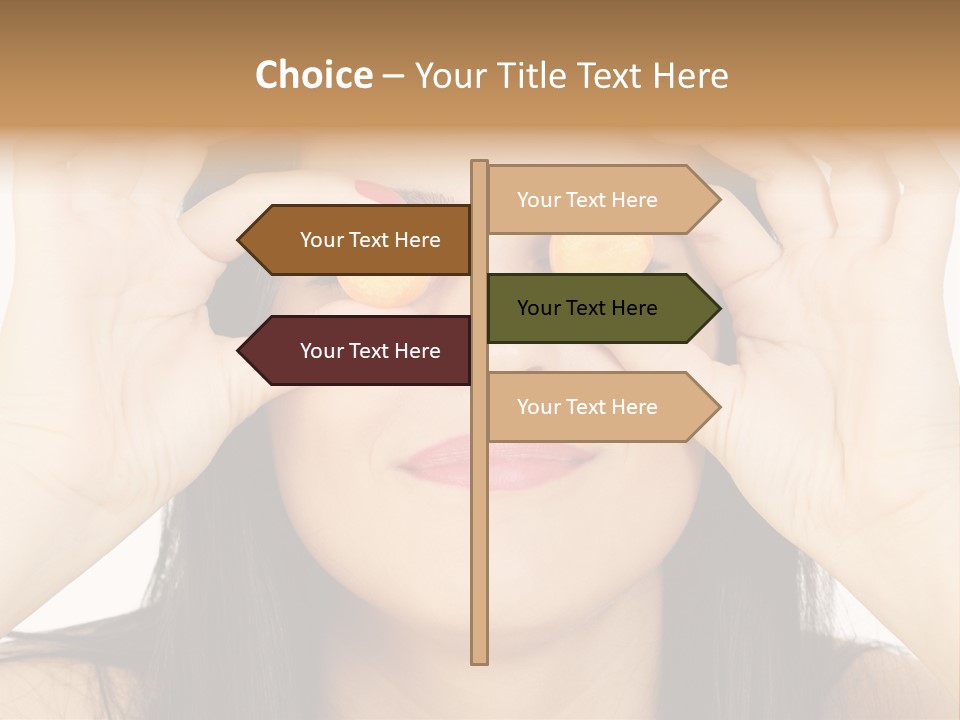 Slice Dinner Freshness PowerPoint Template