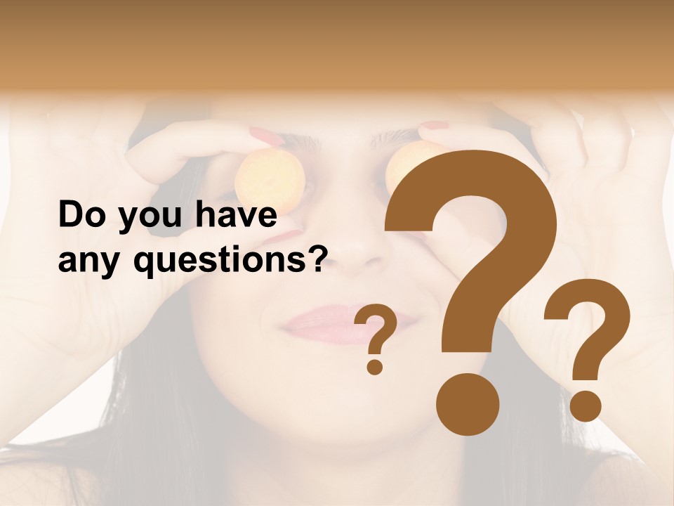 Slice Dinner Freshness PowerPoint Template