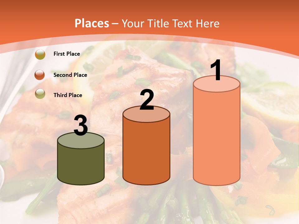 Slice Dinner Freshness PowerPoint Template