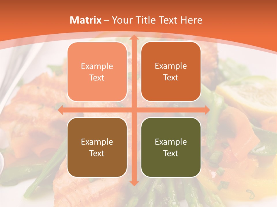 Slice Dinner Freshness PowerPoint Template
