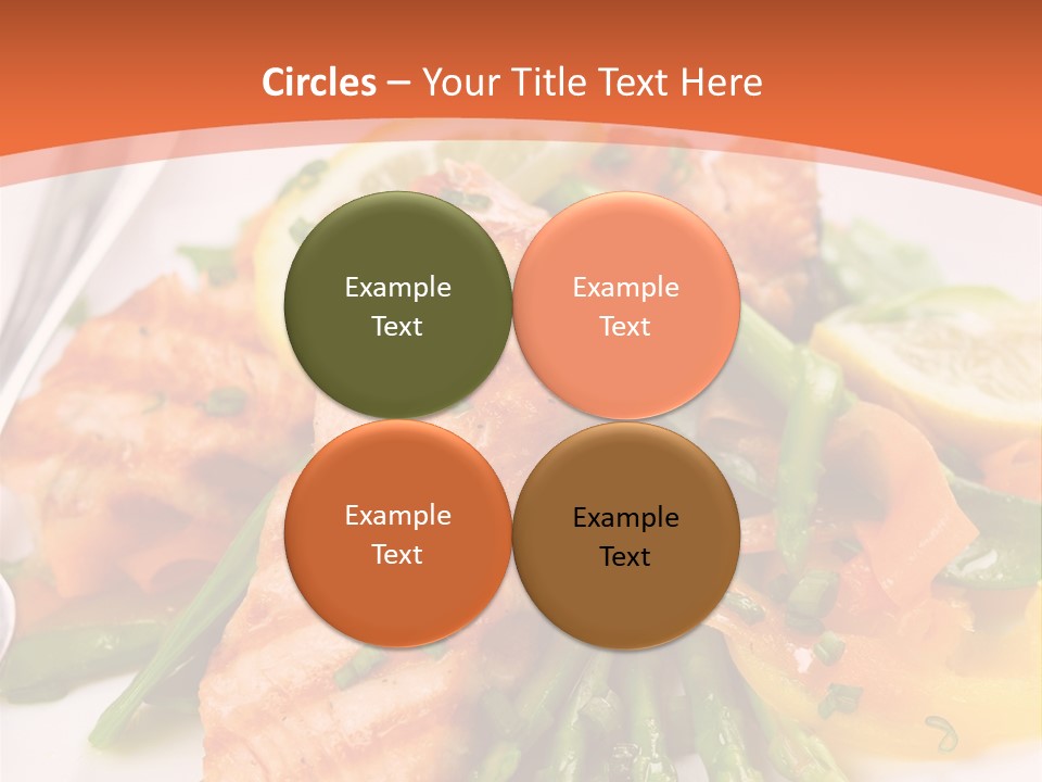 Slice Dinner Freshness PowerPoint Template