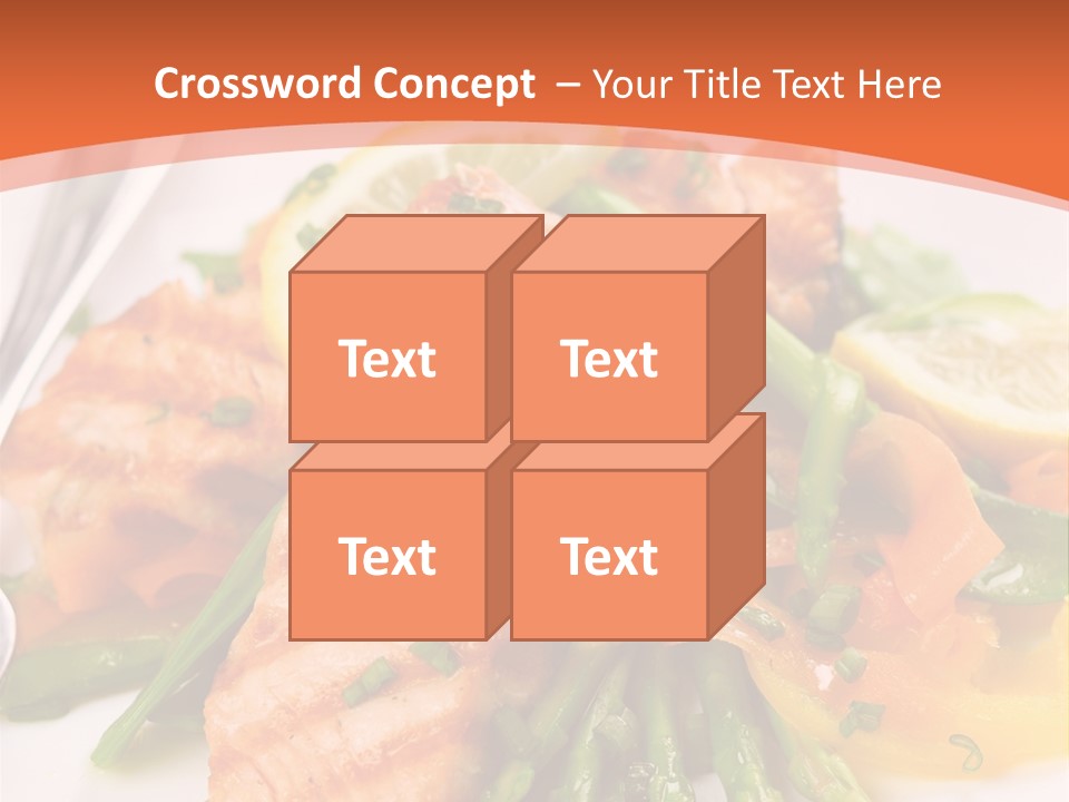 Slice Dinner Freshness PowerPoint Template
