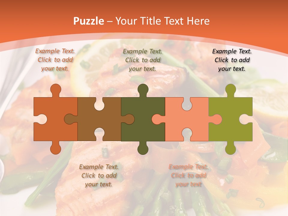 Slice Dinner Freshness PowerPoint Template