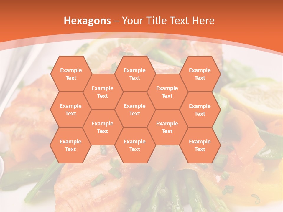 Slice Dinner Freshness PowerPoint Template