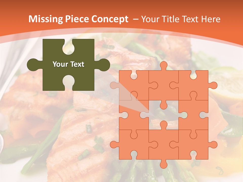 Slice Dinner Freshness PowerPoint Template