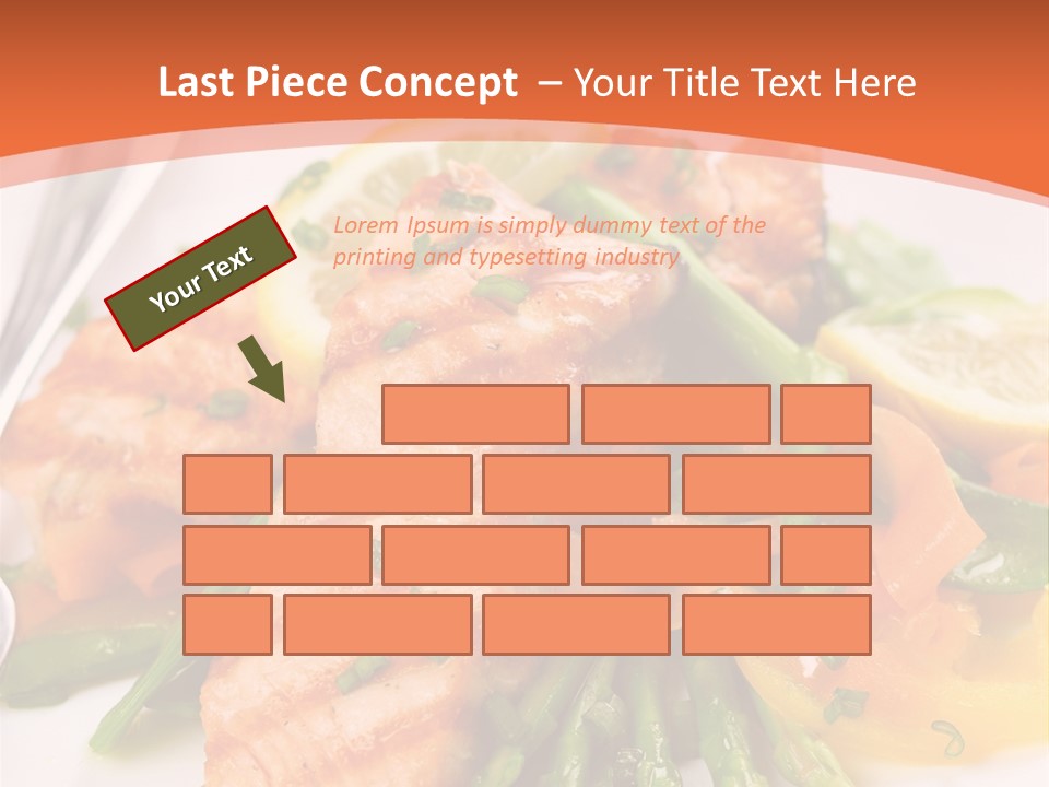 Slice Dinner Freshness PowerPoint Template