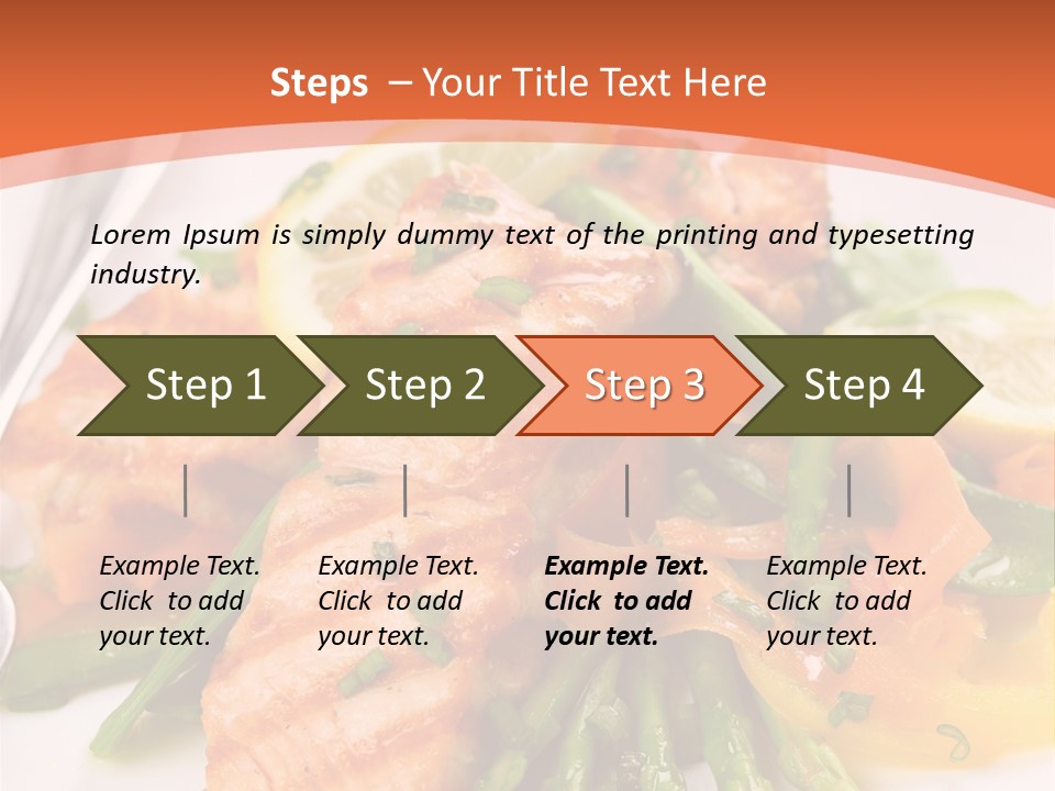 Slice Dinner Freshness PowerPoint Template