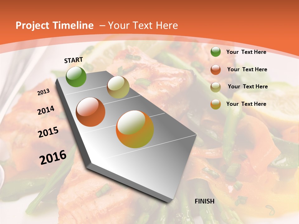 Slice Dinner Freshness PowerPoint Template